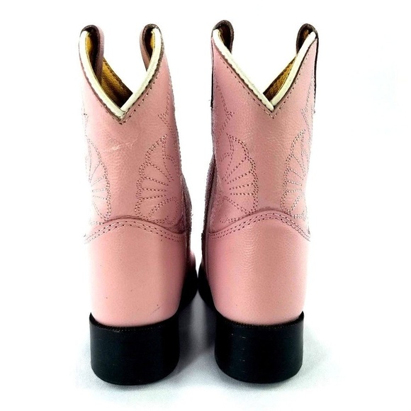 Masterson Boot Co Little Girl Cowgirl Boot Leather - Picture 3 of 6